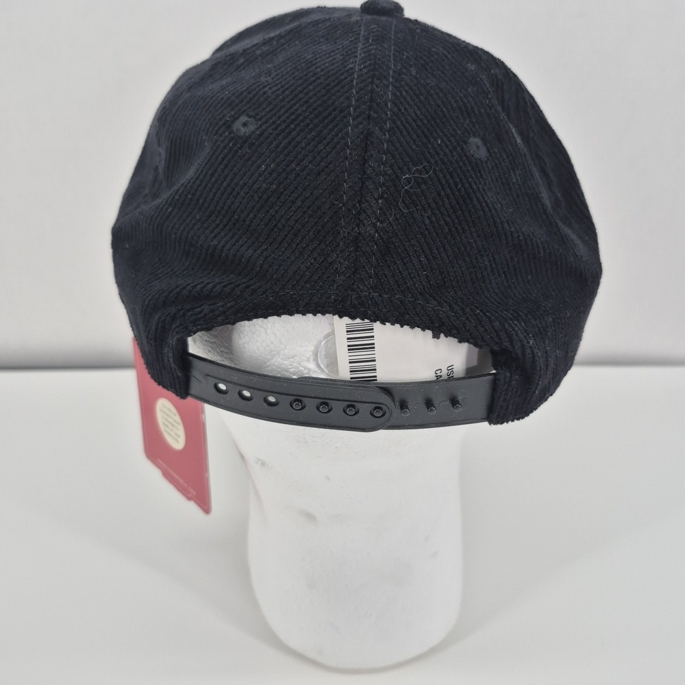 NWT American Needle Coors Banquet Black Corduroy Adjustable Snapback Hat Cap - Picture 4 of 6